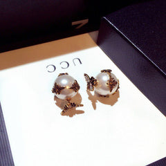BÔNG TAI DIOR ONG NGỌC TRAI