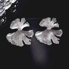 Bông Tai Tòn Teng Dáng Đuôi Cá Bạc Siêu Sáng