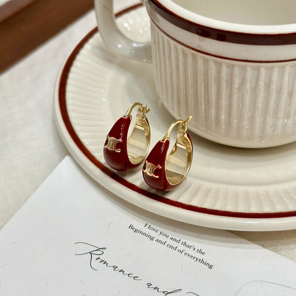 BÔNG TAI KHOEN ĐỎ CELIN