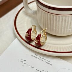 BÔNG TAI KHOEN ĐỎ CELIN