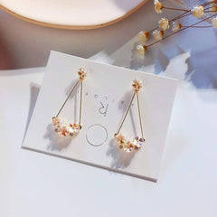 Bông Tai Tòn Teng Hoa Xà Cừ 3 Kiểu Dáng