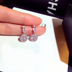 Bông Tai Tòn Teng Đá Siêu Xinh