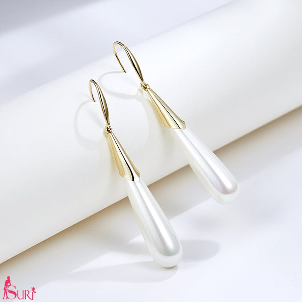 Bông Tai Tòn Teng Nụ Hoa Ngọc Lan Dạng Móc