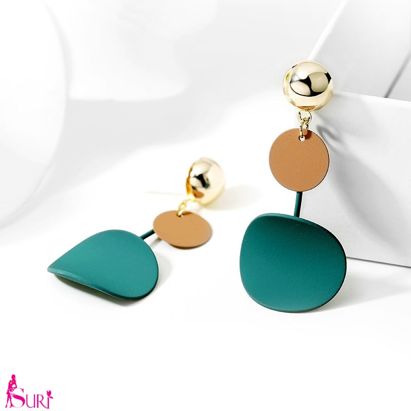 Bông Tai Tòn Teng Xanh Nâu