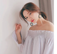 Bông Tai Tòn Teng Khoen Cá Tính