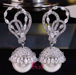 Bông tai ngọc trai cánh bướm sang trọng