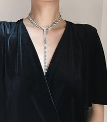 Combo vòng cổ bông tai đá sành điệu