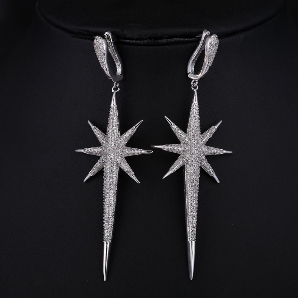 Bông tai sao biển dài sang trọng