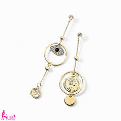 Bông Tai Tòn Teng Bất Đối Xứng La Mã