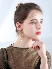 Bông Tai Tòn Teng Bất Đối Xứng La Mã