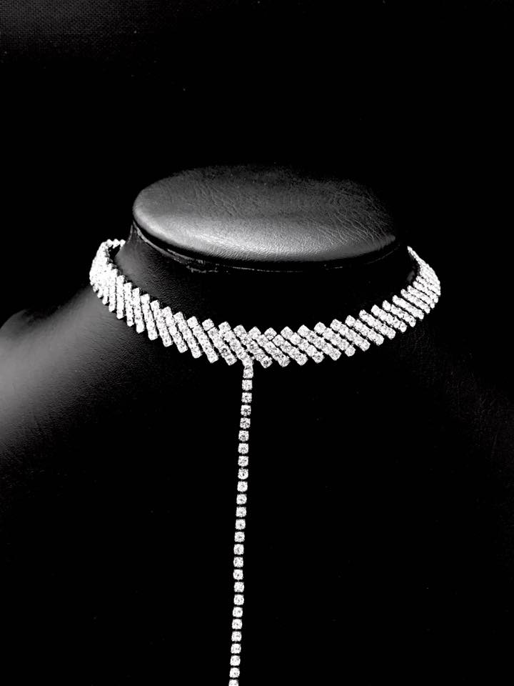 Vòng cổ Choker đính đá cao cấp