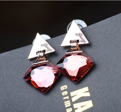 Bông Tai Tòn Teng Đá Đỏ