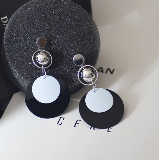 Bông tai tòn teng khoen tròn kép