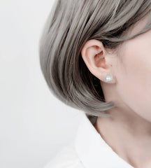 Bông tai sát tai ngọc trai