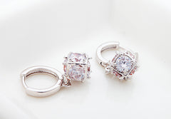 Bông Tai Khoen Nhỏ Đính Đá