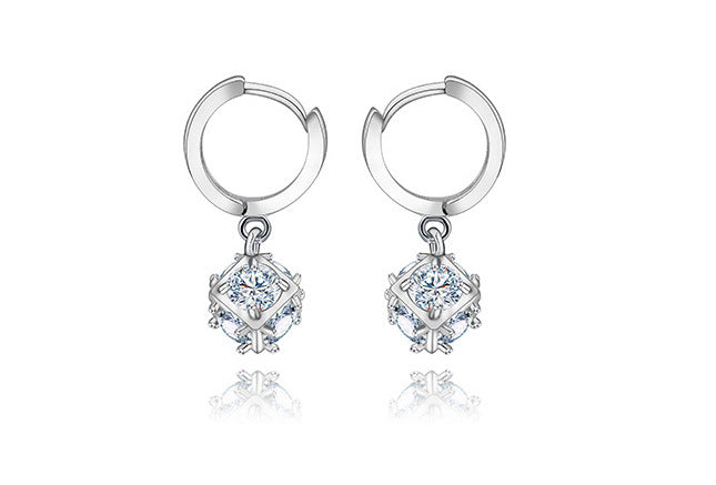 Bông Tai Khoen Nhỏ Đính Đá