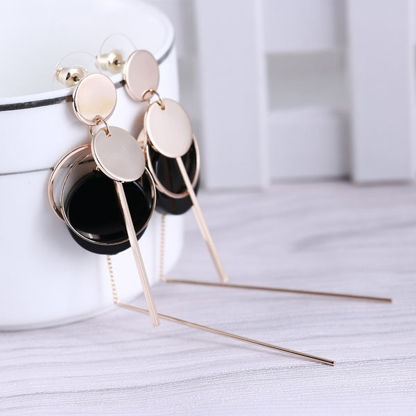 Bông Tai Tòn Teng Dáng Dài Cao Cấp