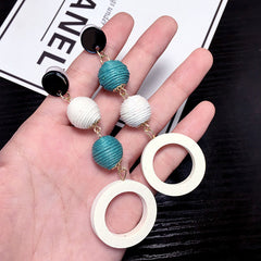 Bông Tai Tòn Teng Khoen Dáng Dài