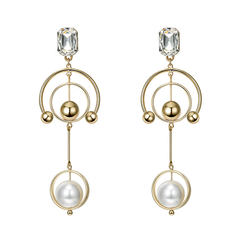 Bông tai tòn teng nhiều lớp