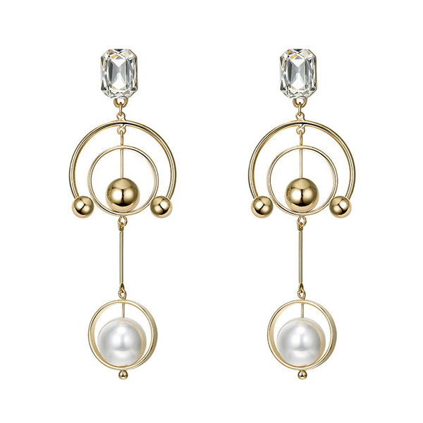 Bông tai tòn teng nhiều lớp