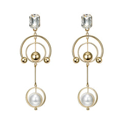 Bông tai tòn teng nhiều lớp