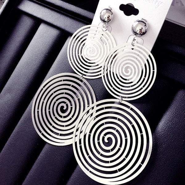 Bông Tai Xoắn Ốc Sang Chảnh