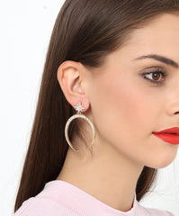 Bông Tai Tòn Teng Bán Nguyệt