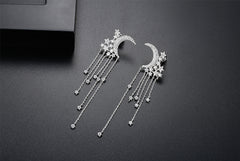 Bông Tai Trăng Sao Tua Rua