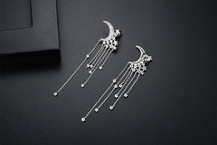 Bông Tai Trăng Sao Tua Rua