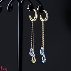 Bông Tai Tòn Teng Khoen Tua Rua 2 Sợi Phale