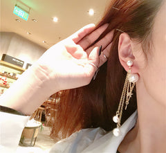 Bông Tai Dior Ngọc Trai Tòn Teng