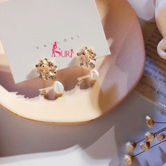 Bông Tai Tòn Teng Hoa Xà Cừ 3 Kiểu Dáng