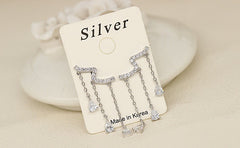 Bông tai tòn teng cao cấp dễ thương