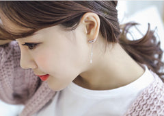 Bông tai vành tai tòn teng giọt nước