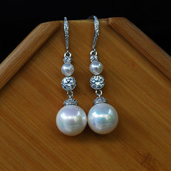 Bông tai ngọc trai dáng dài