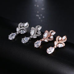 Bông tai đá phong cách Châu Âu