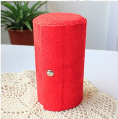 Hộp đựng trang sức nhung dạng du lịch 3 ngăn