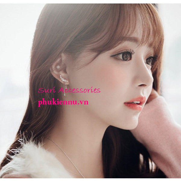 Bông tai vành tai giọt nước