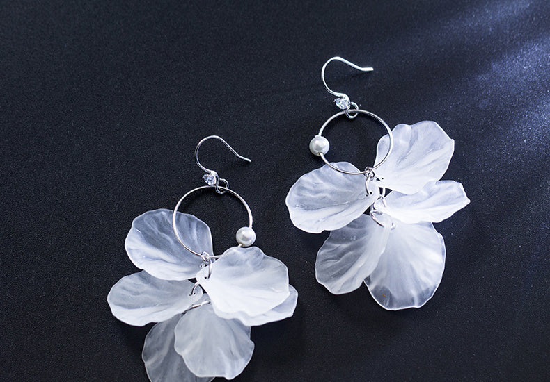 Bông tai tòn teng khoen chùm nữ tính