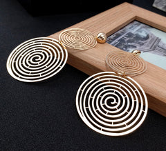 Bông Tai Xoắn Ốc Sang Chảnh