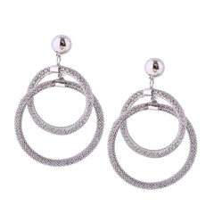 Bông Tai Khoen Lưới Đôi