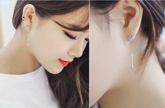 Bông tai vành tai tòn teng giọt nước