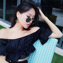 Bông tai tòn teng nhiều lớp