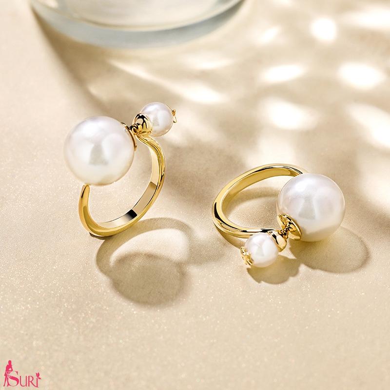 Bông Tai Khoen Ngọc Trai Dior