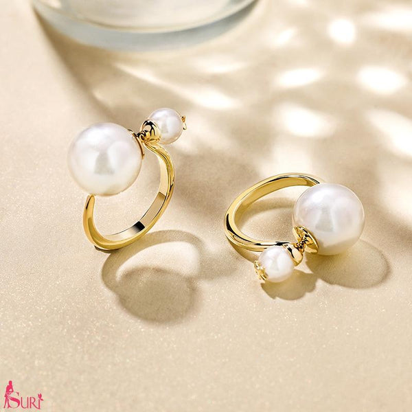 Bông Tai Khoen Ngọc Trai Dior
