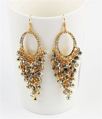 Khuyên Tai Đính Đá Tòn Teng