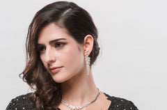 Bông Tai Đá Swarovski