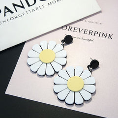 bông tai tòng teng hoa cúc