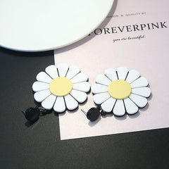 bông tai tòng teng hoa cúc