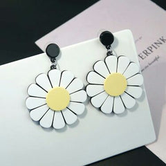 bông tai tòng teng hoa cúc